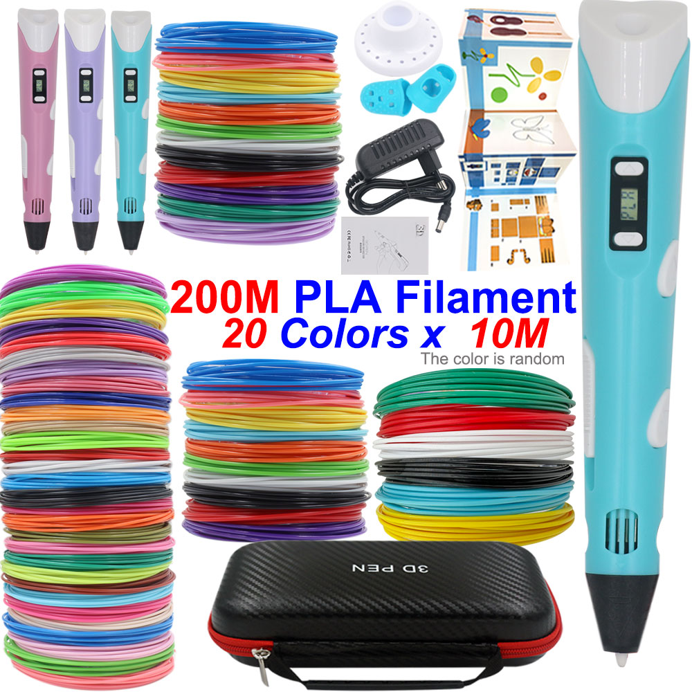 Carbon Fiber Filament - Bizarre 3D Printing Pen Set with