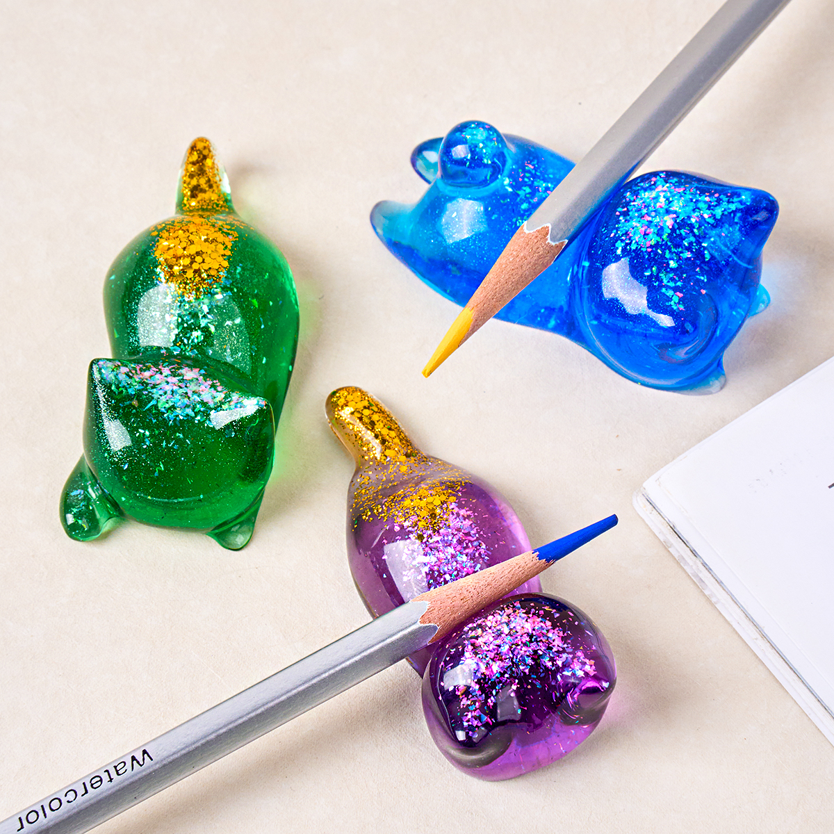 3D Printing Epoxy Resin - 3D Cat Crystal Epoxy Resin Mold