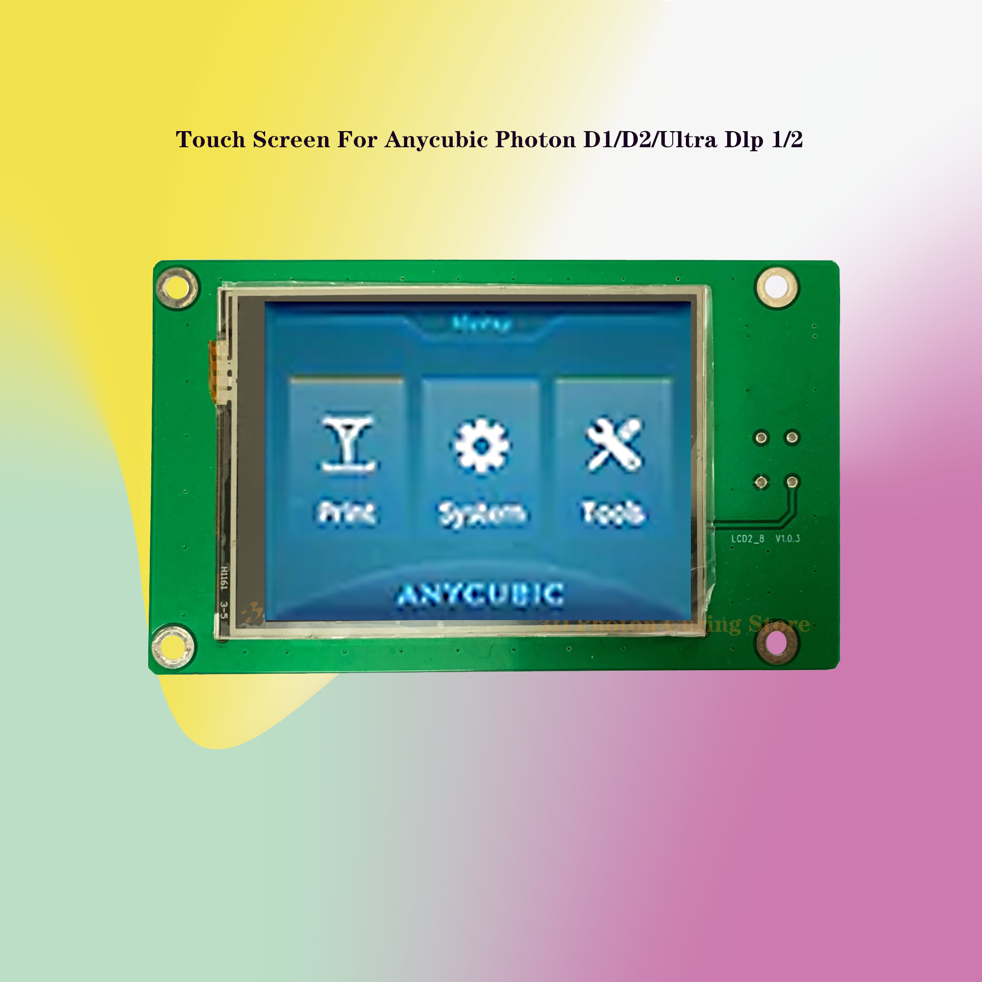 3D Printing Icon - ANYCUBIC Photon D1 D2/ultra DLP DMD