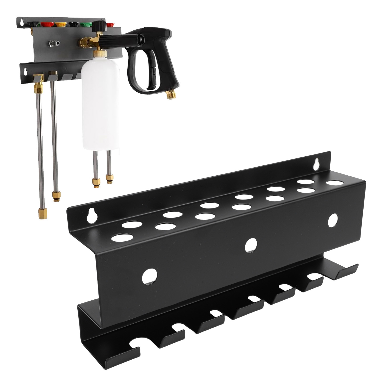 Nozzle Cleaning Kit - Pressure Washer Gun Holder Wall Mount