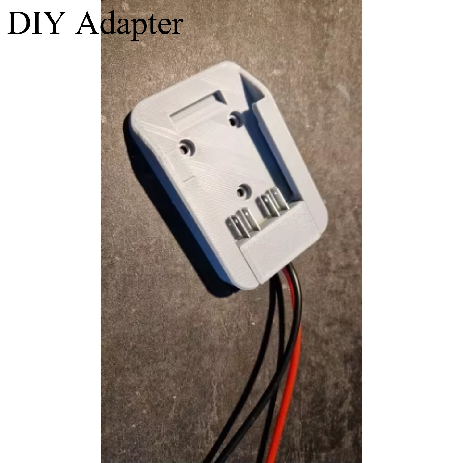 3D Printing Output - DIY Adapter For Ferrex 40V Team