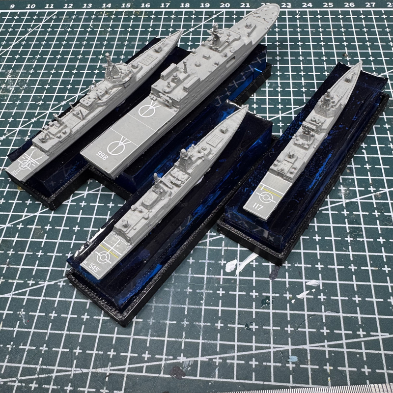 3D Printing Epoxy Resin - 1PCS 3D Printed Warship Model Type