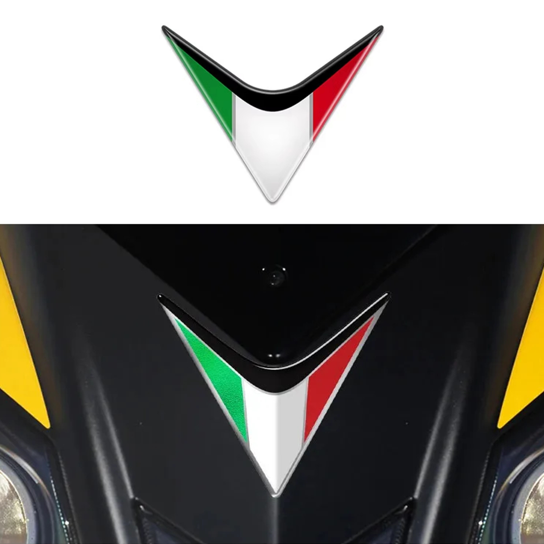 3D Printing Epoxy Resin - New 3D Italy Flag Epoxy Sticker