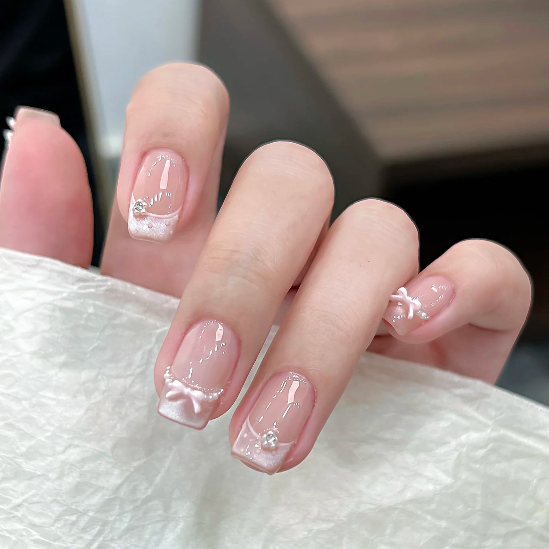 3D Printing Nails - 10pcs Summer Sweetheart Press on Nails