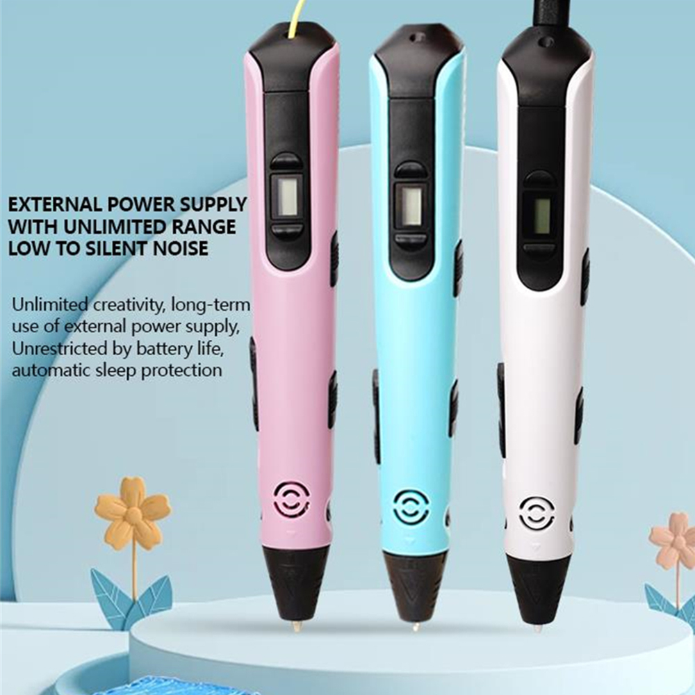 New 3D Printing Pen 1.75mm PLA - 3D Printing Pen For Kids avaliação e preço