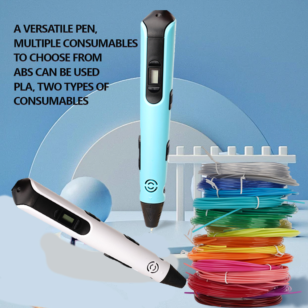 New 3D Printing Pen 1.75mm PLA - 3D Printing Pen For Kids avaliação e preço