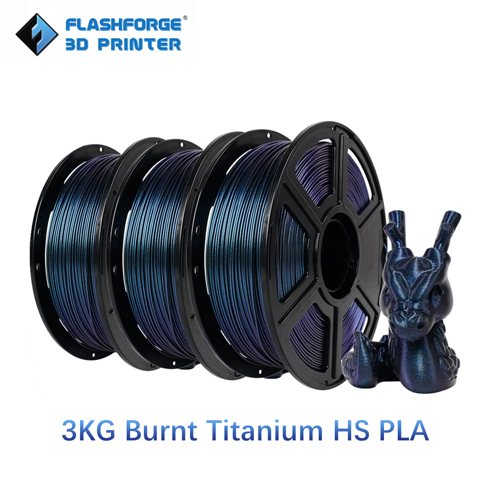 FLASHFORGE 3pcs/lot High Speed - 3D Printing Output avaliação e preço