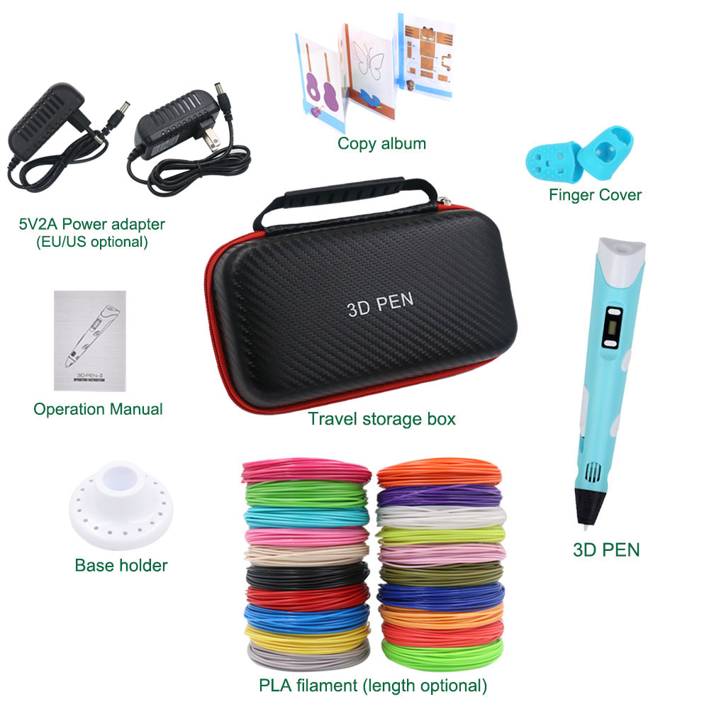 Bizarre 3D Printing Pen Set wi - Carbon Fiber Filament avaliação e preço