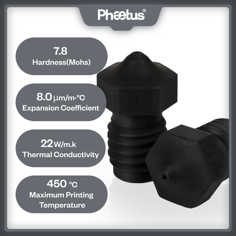 PHAETUS High quality hardened  - Carbon Fiber Filament avaliação e preço