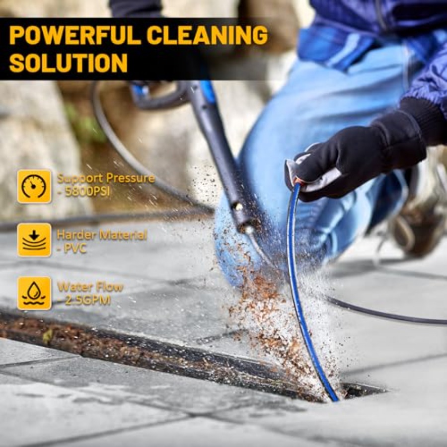 Sewer Jetter Kit for Pressure  - Nozzle Cleaning Kit avaliação e preço