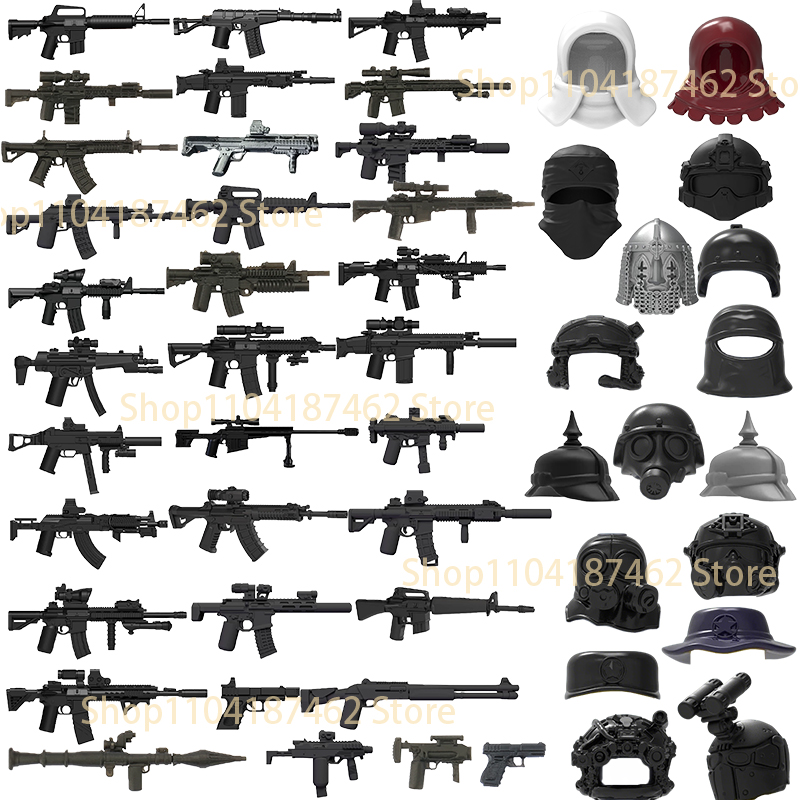 Military Soldiers Figure Equip - 3D Printing Lego Bricks avaliação e preço