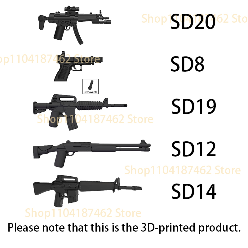 Military Soldiers Figure Equip - 3D Printing Lego Bricks avaliação e preço