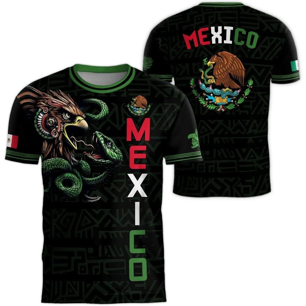 2026 Mexico National Flag Prin - 3D Printing Jersey avaliação e preço