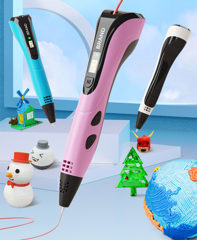 Original 3D Pen For Children 3 - Carbon Fiber Filament avaliação e preço