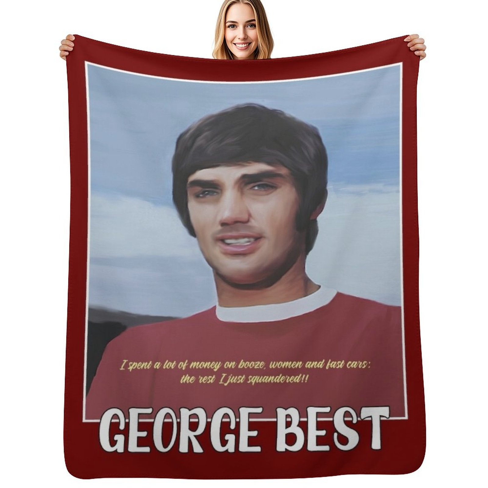 GEORGE BEST - ICONIC FOOTBALLE - 3D Printing Icon avaliação e preço
