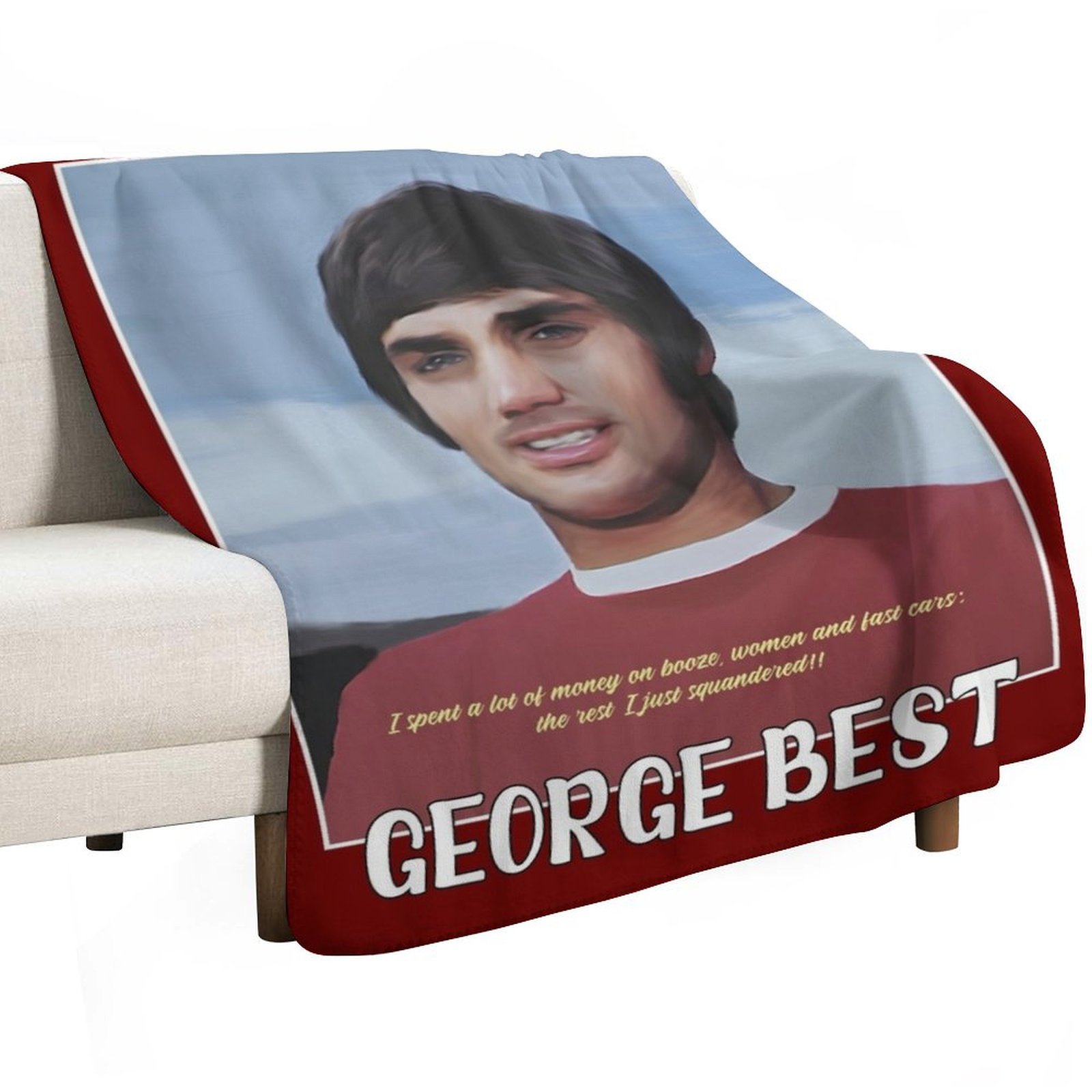 GEORGE BEST - ICONIC FOOTBALLE - 3D Printing Icon avaliação e preço
