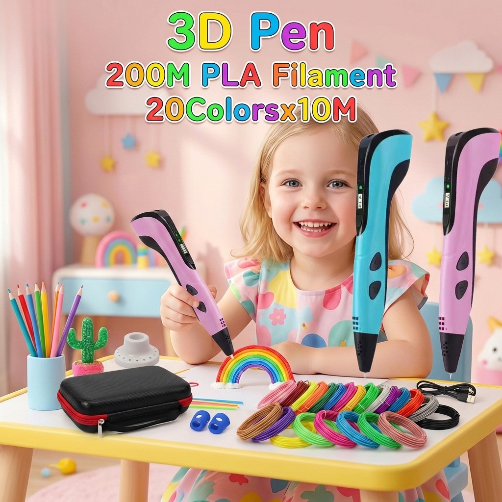 2026 Children 3D Printing Pen  - 3D Printing Pen For Kids avaliação e preço