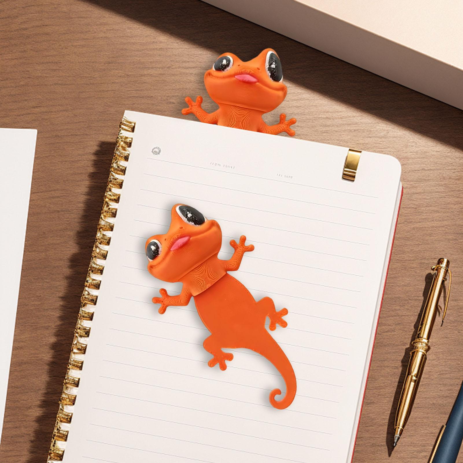Animal Bookmarks 3D Print Geck - 3D Printing Journal avaliação e preço