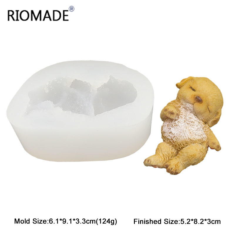 3D Dog Silicone Molds 6 Modeli - 3D Printing Epoxy Resin avaliação e preço