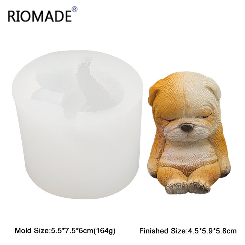 3D Dog Silicone Molds 6 Modeli - 3D Printing Epoxy Resin avaliação e preço