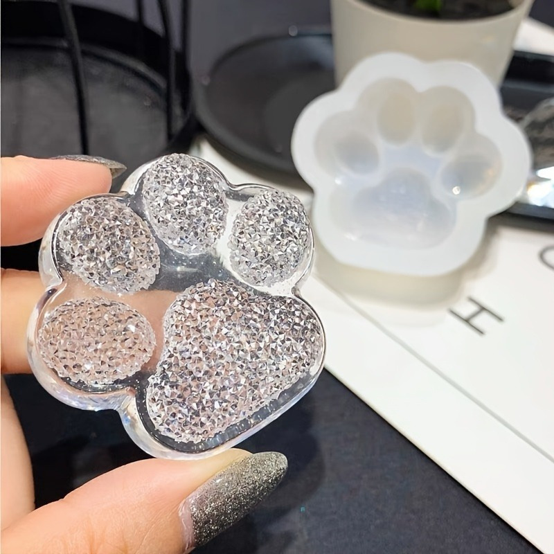 1pc Paw Print  Mold, Clear Epo - 3D Printing Epoxy Resin avaliação e preço