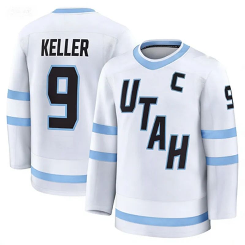 YOUTH ICE HOCKEY JERSEYS WHITE - 3D Printing Jersey avaliação e preço