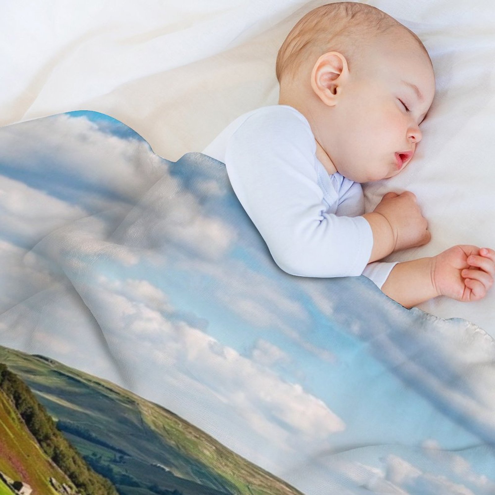 Yorkshire Dales Throw Blanket  - 3D Printing Yorkshire avaliação e preço