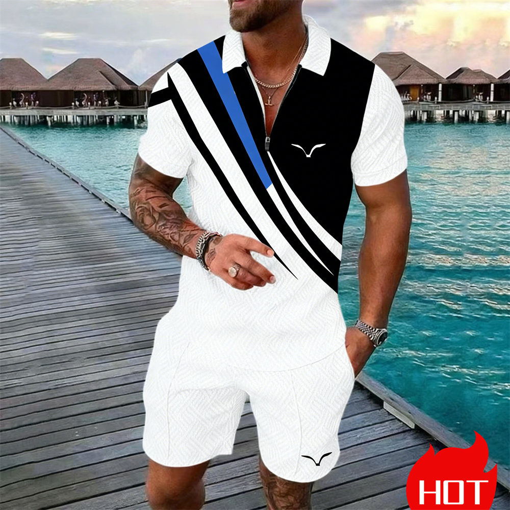 Summer Set Stripe Y2k Clothing - 3D Printing Jersey avaliação e preço