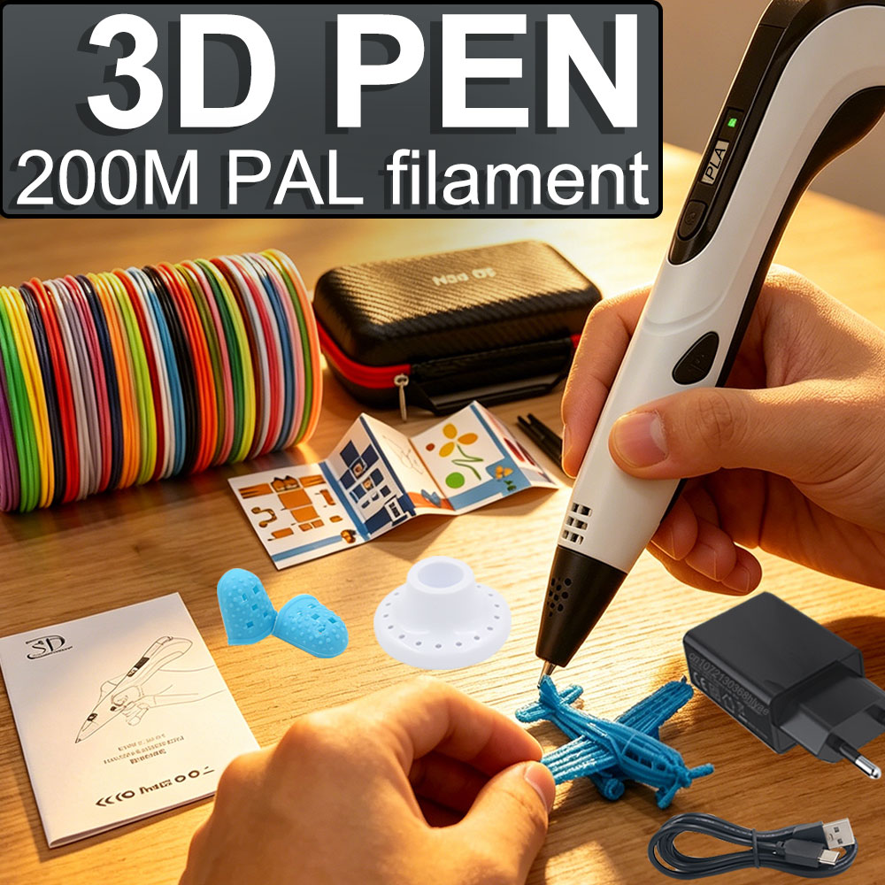 New 3D Printing Pen 3D Pen Set - 3D Printing Pen For Kids avaliação e preço