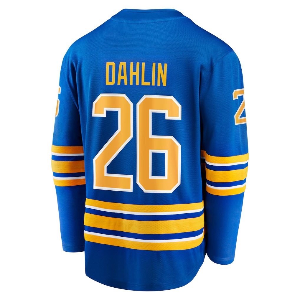 Hockey Jersey - Blue with Yell - 3D Printing Jersey avaliação e preço