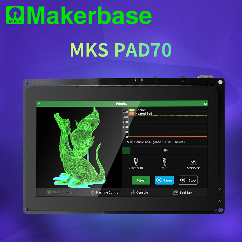 Makerbase MKS Pad7 capacitive  - 3D Printing Online avaliação e preço