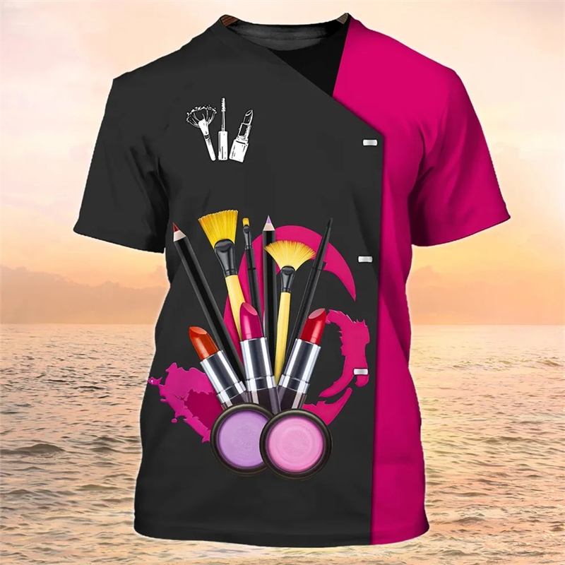Make Up Artist T-Shirts Cosmet - 3D Printing Maket avaliação e preço