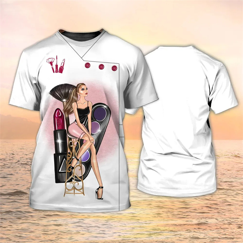 Make Up Artist T-Shirts Cosmet - 3D Printing Maket avaliação e preço