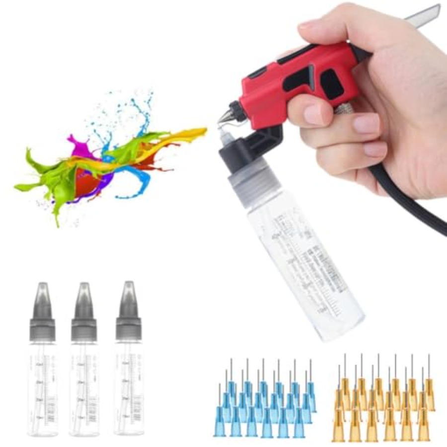 No-Clean Airbrush Kit with Dis - Nozzle Cleaning Kit avaliação e preço