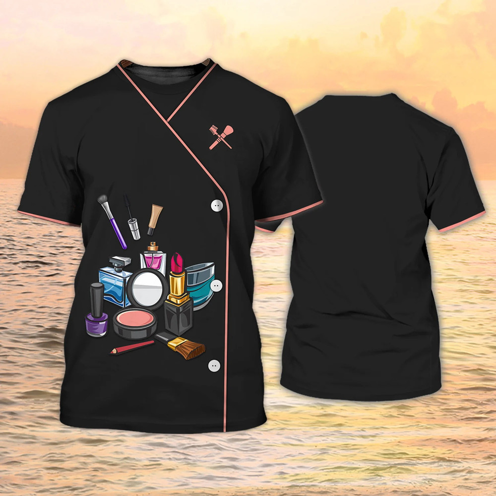 Make Up Artist T-Shirts Cosmet - 3D Printing Maket avaliação e preço