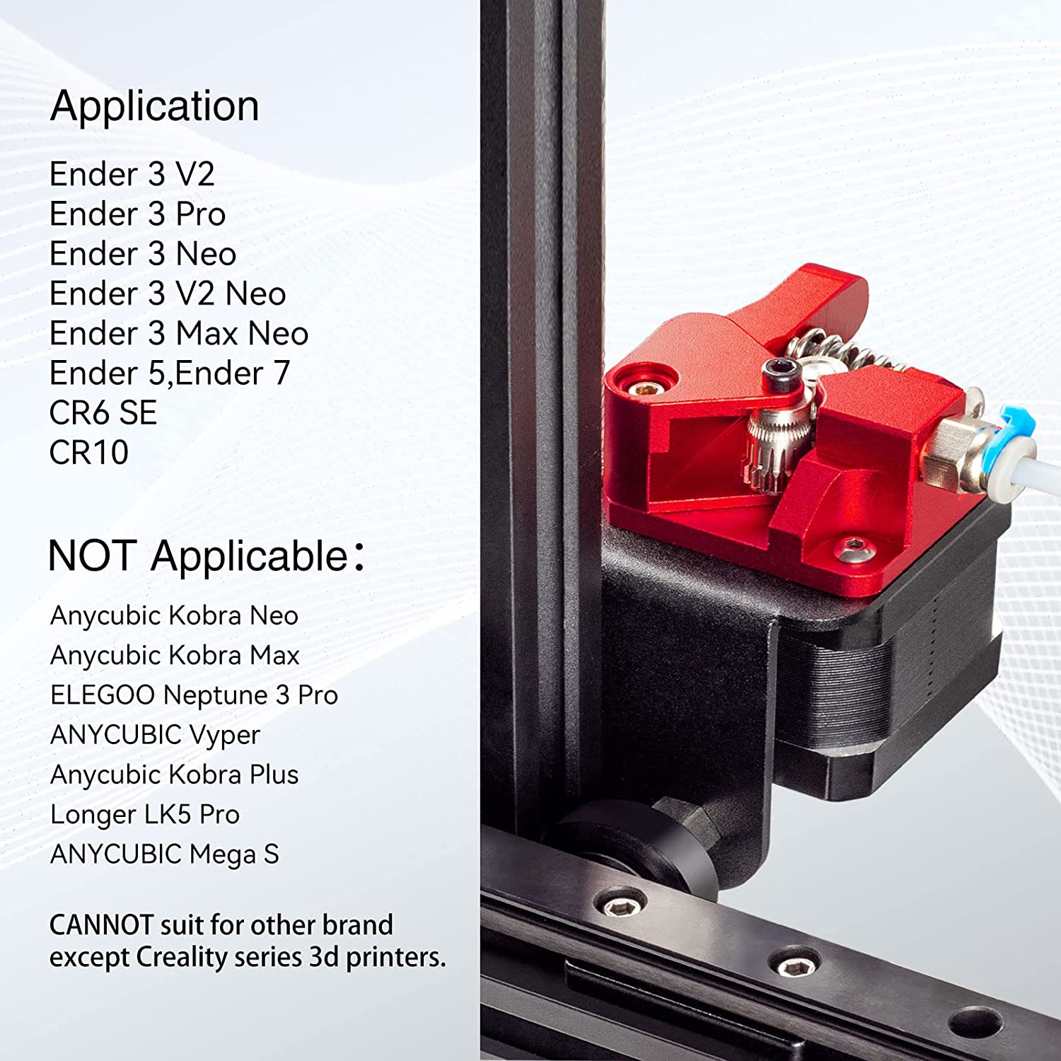 Upgrade Kit Dual Gear Extruder - Ender 3 Upgrade Kit avaliação e preço