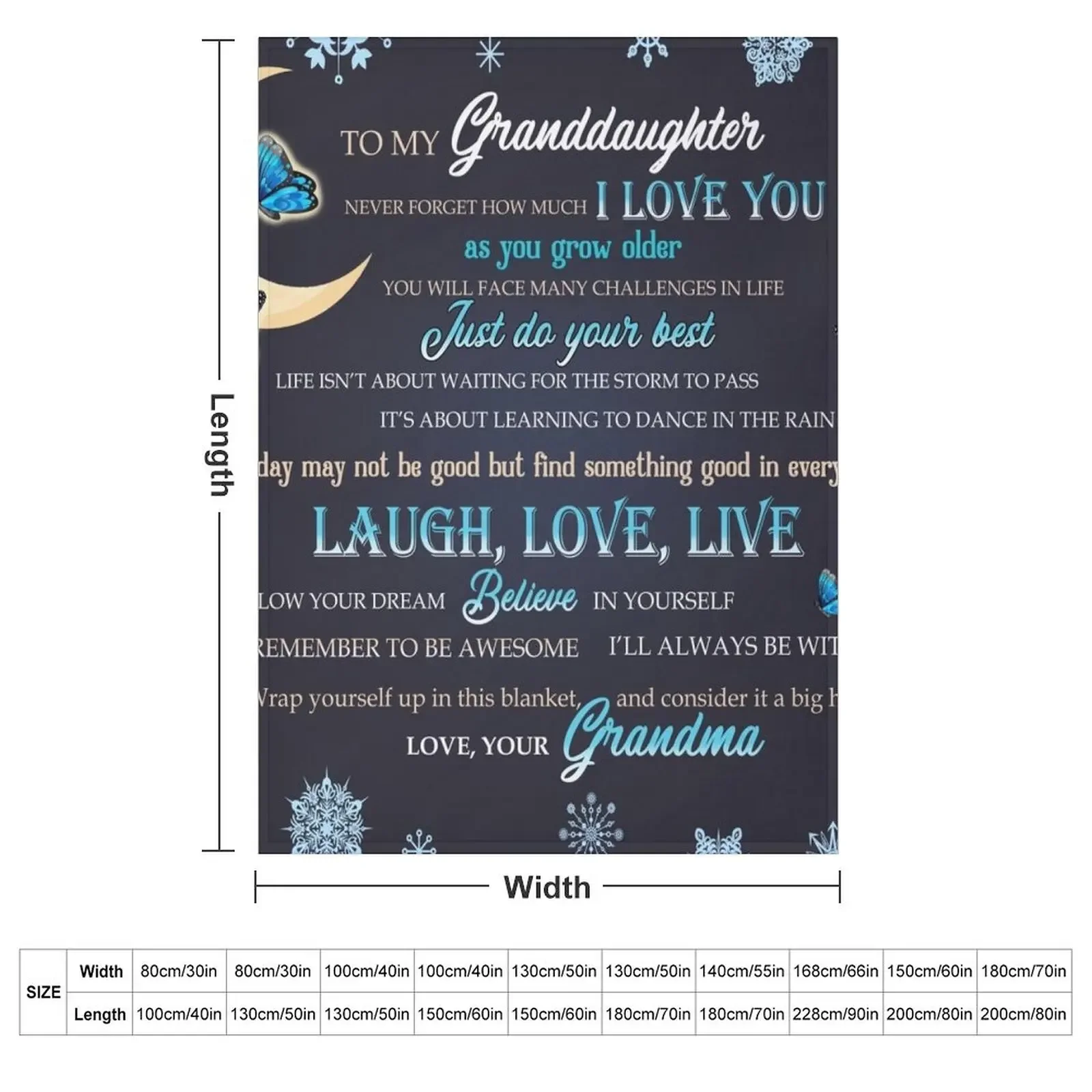 Grandma To Granddaughter Never - 3D Printing How Much avaliação e preço