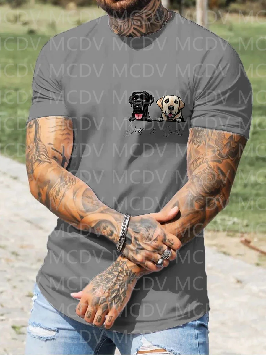 Summer Men's Love Dog Make Me  - 3D Printing Maket avaliação e preço