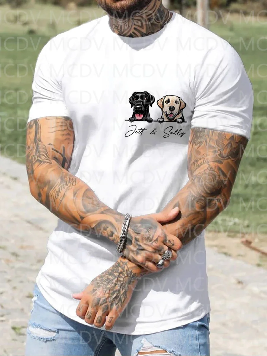 Summer Men's Love Dog Make Me  - 3D Printing Maket avaliação e preço