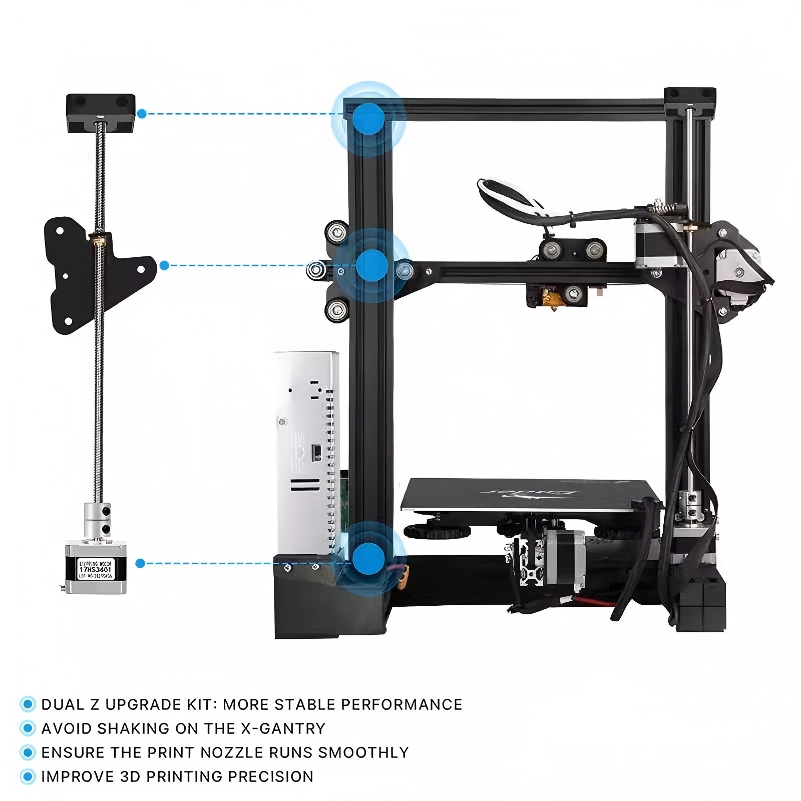 Dual Z-Axis Kit with Lead Scre - Ender 3 Upgrade Kit avaliação e preço
