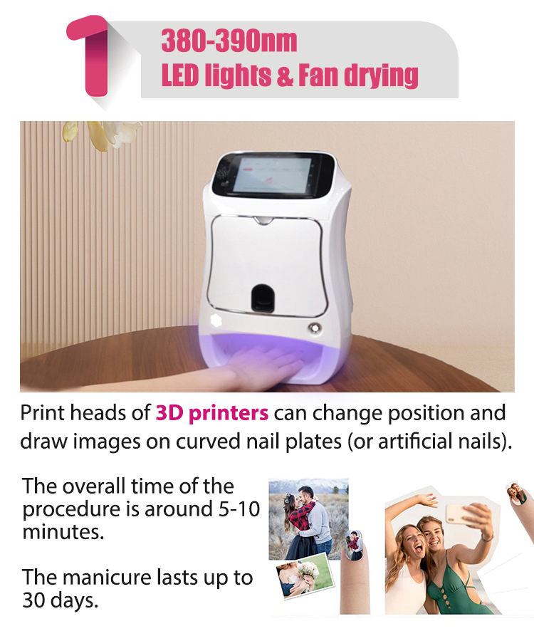 3D Nail Printer Machine Profes - 3D Printing Nails avaliação e preço