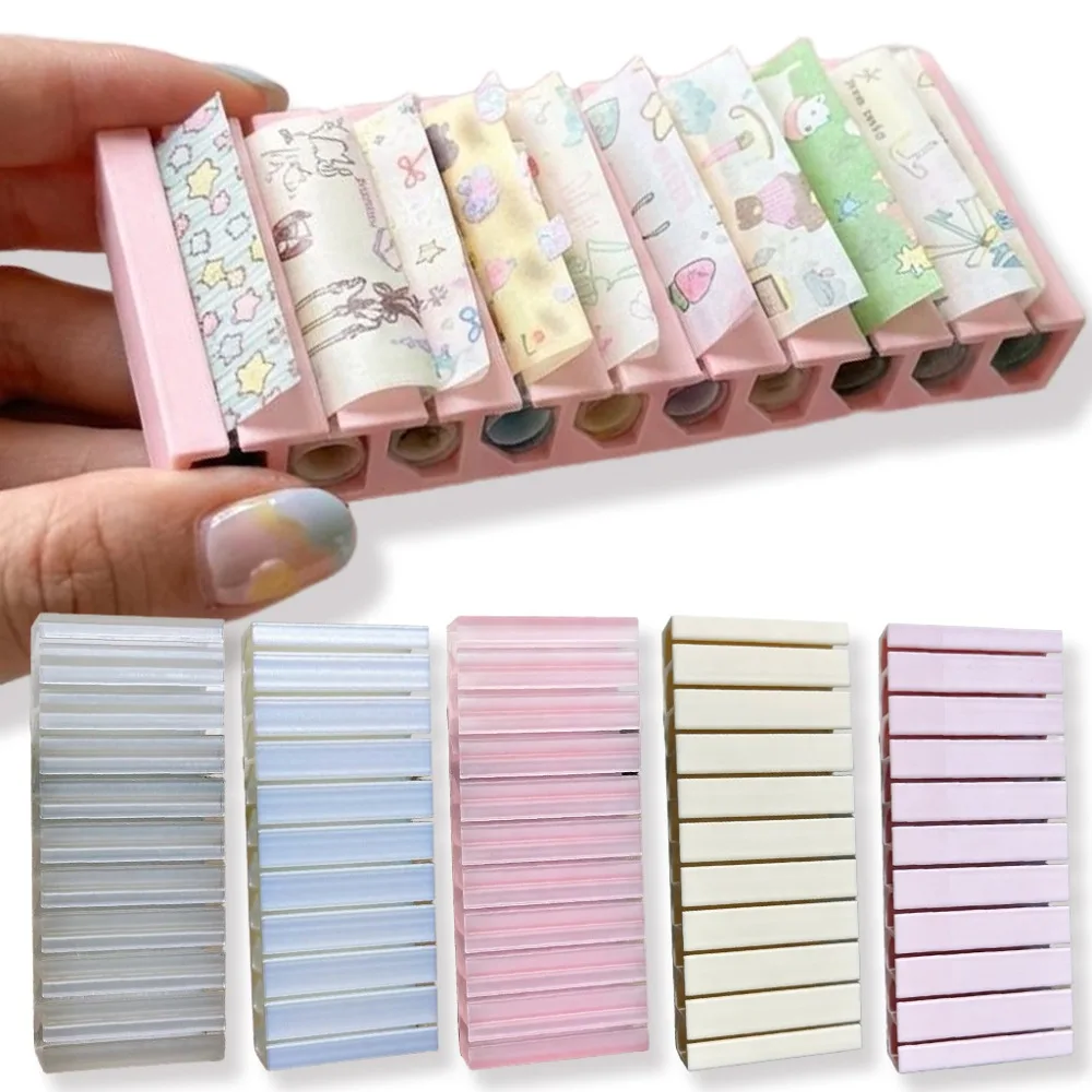 10-Slot Nail Transfer Paper Ho - 3D Printing Nails avaliação e preço