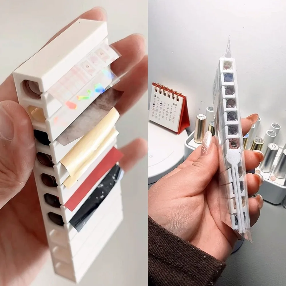 10-Slot Nail Transfer Paper Ho - 3D Printing Nails avaliação e preço
