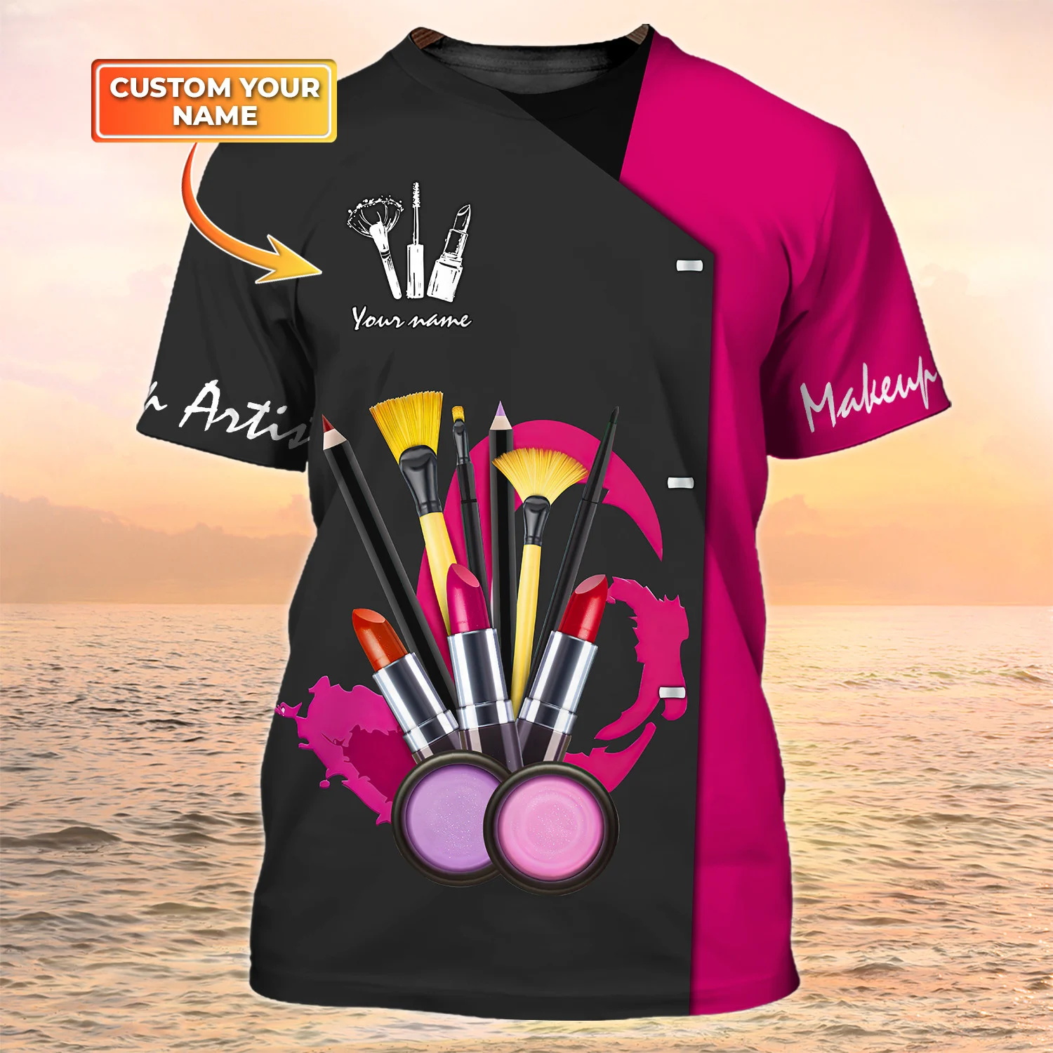 Newest Summer Fashion Men‘s T- - 3D Printing Maket avaliação e preço