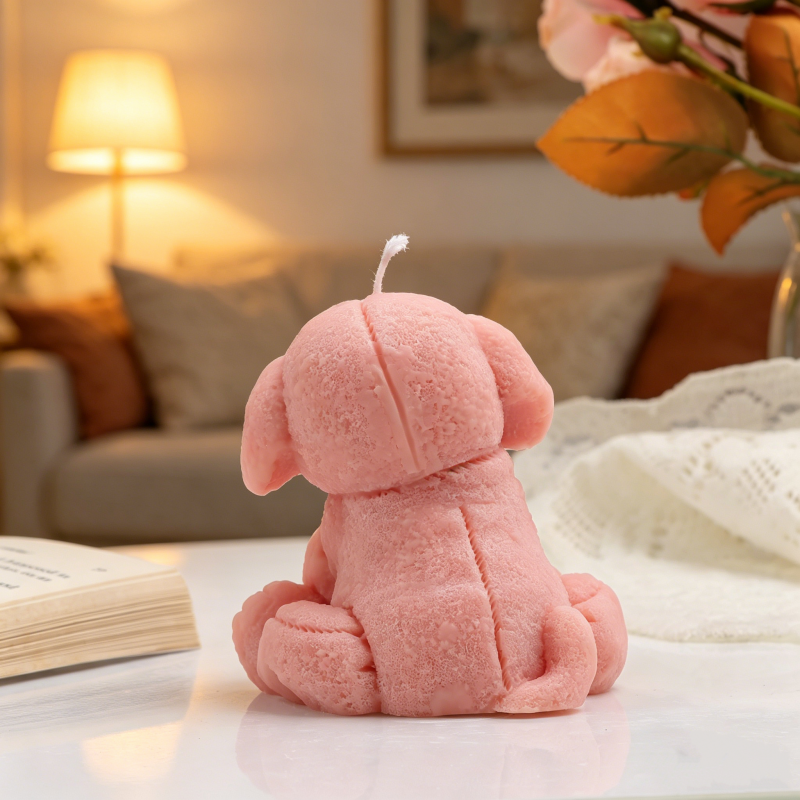 3D Plush Texture Sitting Puppy - 3D Printing Epoxy Resin avaliação e preço