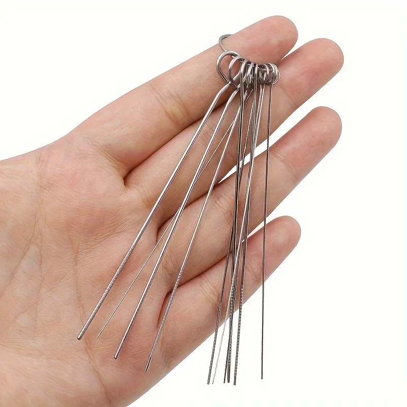 10Pcs Stainless Steel Shower H - Nozzle Cleaning Kit avaliação e preço