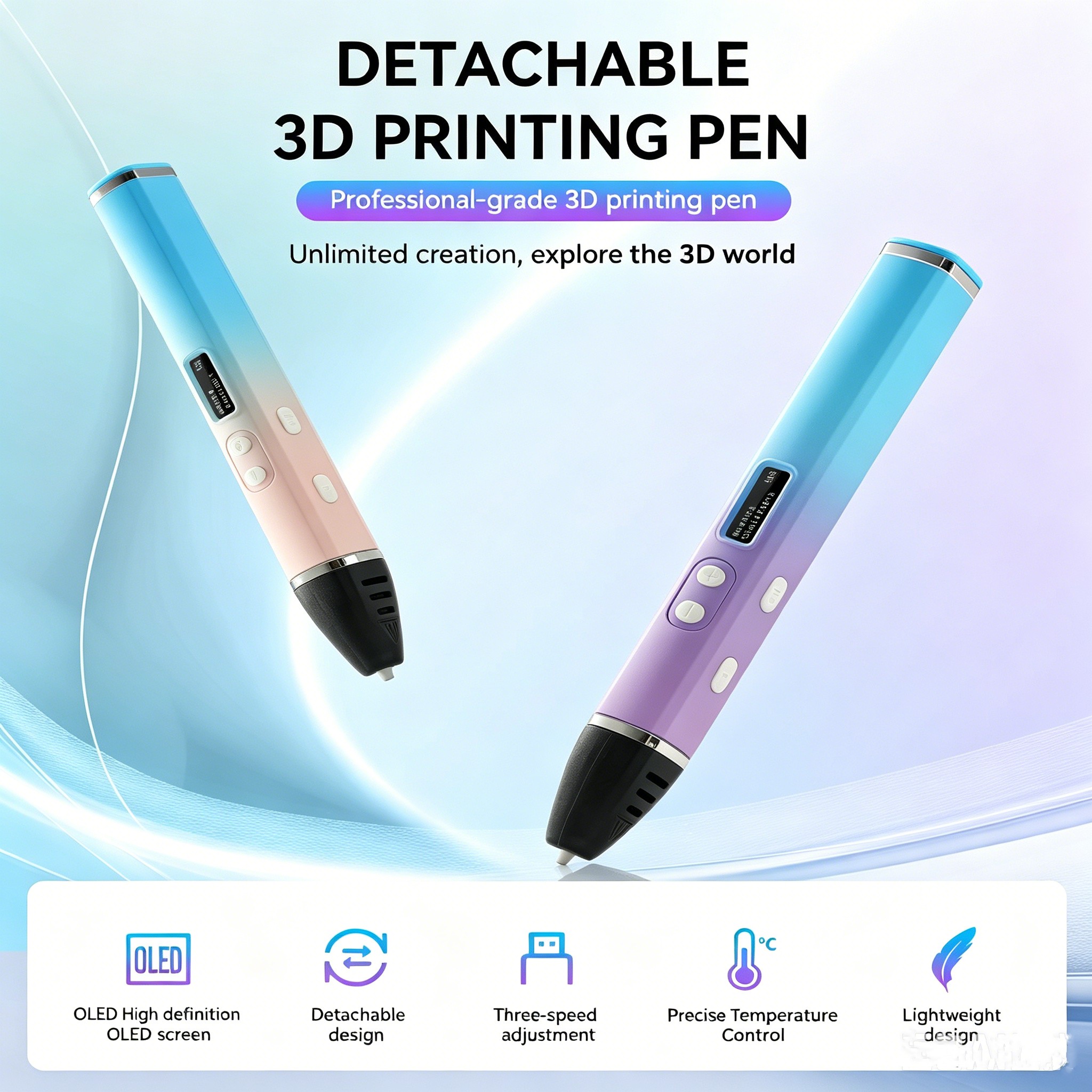 3D Printing Pen Kids with Type - 3D Printing Pen For Kids avaliação e preço