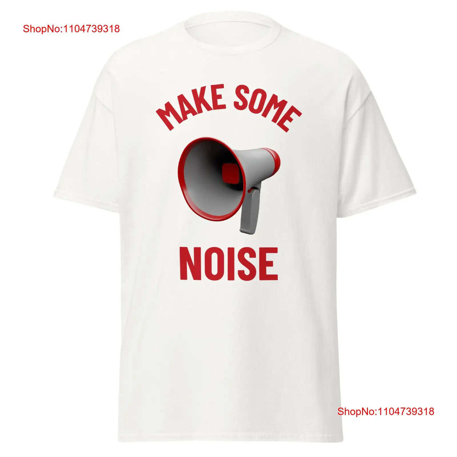 Make Some Noise Mens Classic T - 3D Printing Maket avaliação e preço