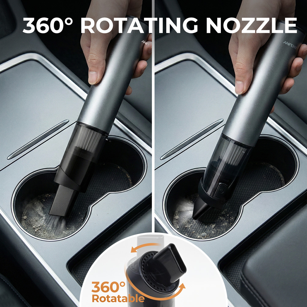 Car Handheld Vacuum Cleaner wi - Nozzle Cleaning Kit avaliação e preço