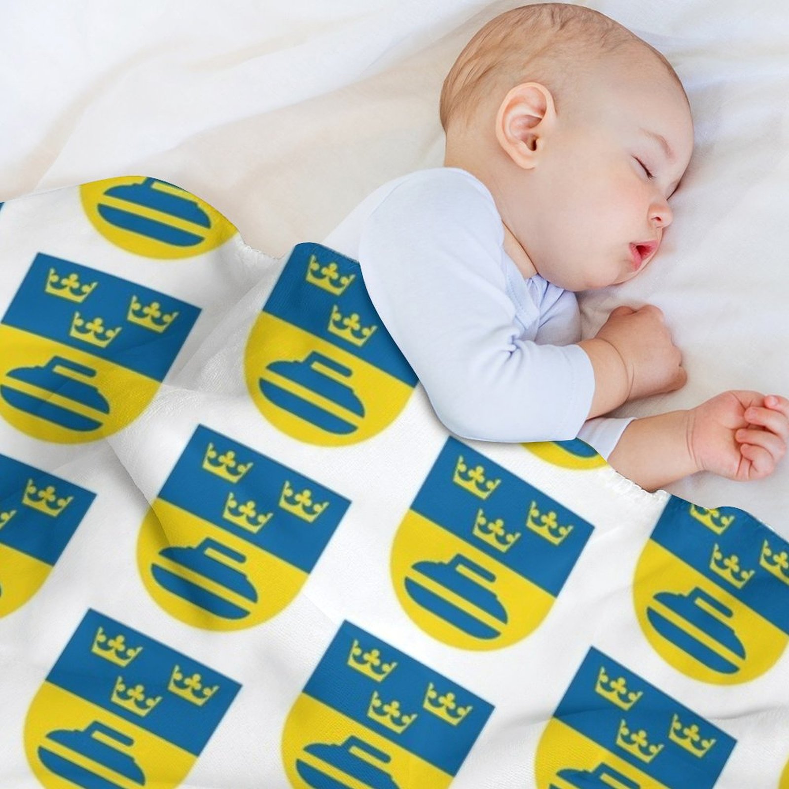 Sweden curling icons Throw Bla - 3D Printing Icon avaliação e preço